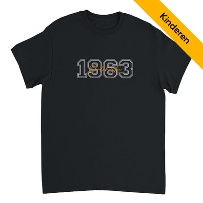 vv Oudehaske '1963' T-Shirt in Zwart voor Kids